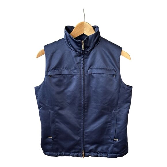 Ralph Lauren Golf Vest Womens SMALL Navy Blue Activewear Performance‎ Classic - Picture 12 of 13